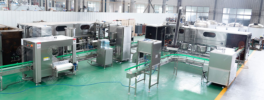 5加侖桶裝水灌裝生產線 5加侖桶裝水灌裝生產線